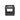 10" Textured Open Square Object - Black