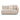 Sylvie - Right Arm 2-Seater Loveseat - Cream