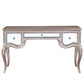 Esteban - Vanity Desk - Mirrored & Antique Champagne Finish