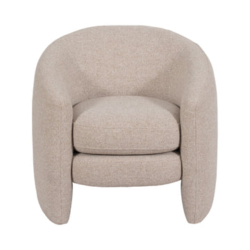 Barrel Arm Chair - Beige