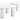 Ola - Outdoor Coffee Table Set - White