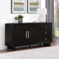 Hathaway - 3-Drawer Sideboard Buffet Cabinet - Acacia Brown