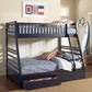 Ashton - 2-Drawer Wood Bunk Bed