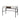 Verster - Writing Desk With USB - Natural & Black