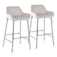 Daniella - Upholstered Bar Stool Set