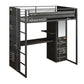 Cargo - Twin Bed - Gunmetal Finish