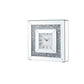 Noralie - Accent Clock - Mirrored & Faux Diamonds