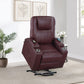 Armstrong - Upholstered Power Lift Massage Recliner