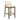 Yaneli - Contemporary Natural Wood Bar Height Kitchen Bar Stool