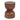 Polished Mango Accent Table - Brown
