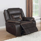 Greer - Upholstered Swivel Glider Recliner Chair