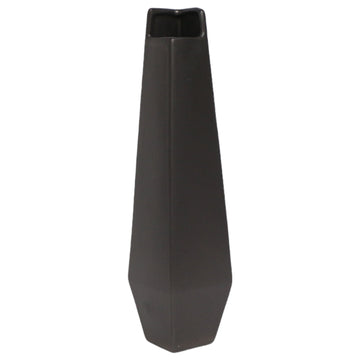 Davenport Medium Ceramic Vase 13" - Black