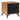 Zarif - Nightstand - Black / Walnut