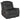 Lawrence - Upholstered Padded Arm Glider Recliner - Charcoal