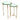 Lauro Bronze Recycled Glass Accent Table 26" (Set of 2) - Bronze