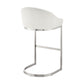 Katherine - Bar Stool - Brushed Steel