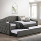 Sadie - Upholstered Daybed With Trundle