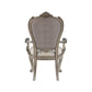 Ariadne - Arm Chair (Set of 2) - Velvet & Antique Platinum