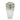 Glass Crackled Vase 12" - Clear