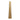 Metal 58" Ribbed Floor Vase - Gold