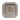 6" Marble Octagon Clock - Brown / Gold