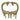 Metal 10" Couple Girraffe - Gold
