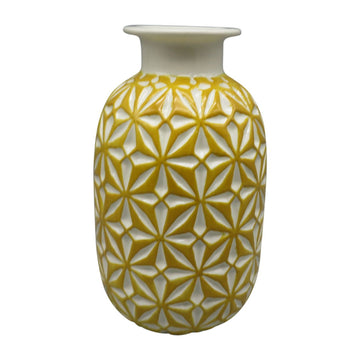 Daisy Vase - Mustard