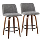 Toriano - Fixed-Height Counter Stool Set