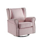 Tamaki - Swivel Chair - Pink Fabric