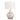 32" Frances Handfinished Glass Table Lamp - Gold