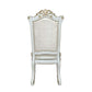 Vendom - Side Chair (Set of 2) - PU & Antique Pearl Finish