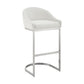 Katherine - Bar Stool - Brushed Steel