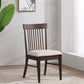 Everton - Wood Dining Side Chair (Set of 2) - Dark Walnut