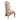 Vatican - Side Chair (Set of 2) - Synthetic Leather & Champagne Silver