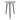 21" Avondale Marble Accent Table - White