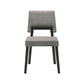 Channell - Dining Chair (Set of 2) - Black / Charcoal