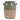 8" x 7" Traditional Vase - Green / Brown
