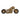 Wood 35" Big Bike Deco - Brown