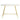 Allessa Marble Console Table 40" - Gold
