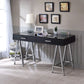 Coleen - Desk - Black High Gloss & Chrome Finish