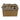8" x 8" Flower Cut-Out Metal Box - Gold