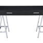 Coleen - Desk - Black High Gloss & Chrome Finish