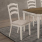 Ronnie - Wood Dining Side Chair (Set of 2) - Rustic Cream