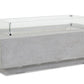 Bazaar - Gravelstone Rectangular Fire Table