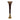 Glass 31" Trumpet Vase - Bronze