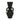 14" Xixa Small Ecomix Vase - Black