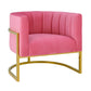 Magnolia - Velvet Chair - Rose Pink