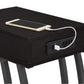 Troy - 1-Drawer C-Shaped Side Table Power Outlet