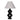 28" Open Cut-Out 8 Table Lamp - Black / Tan