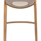 Desi - Barstool (Set of 2) - Beige / Gold